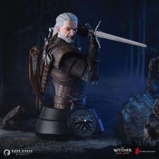 Witcher 3 Wild Hunt Busto Geralt 15 cm