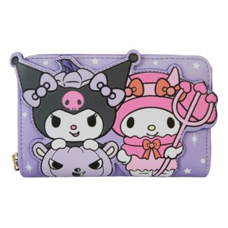 Kuromi Pumpkin Cardholder Wallet Sanrio Loungefly