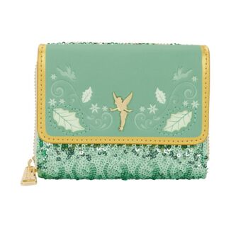 Monedero Tarjetero Campanilla Navidad Disney Loungefly