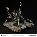 Cyberpunk 2077 Statue Militech Spiderbot "Flathead" 25 cm