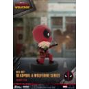 Deadpool 3 Pack de 6 Figuras Deadpool & Wolverine Series Mini Egg Attack Set 8 cm  