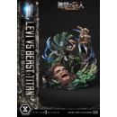 Attack on Titan Ultimate Premium Masterline Series Statue 1/4 Levi Versus Beast Titan 73 cm