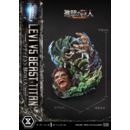 Attack on Titan Ultimate Premium Masterline Series Statue 1/4 Levi Versus Beast Titan 73 cm