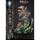 Attack on Titan Ultimate Premium Masterline Series Statue 1/4 Levi Versus Beast Titan 73 cm