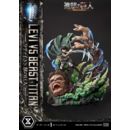 Attack on Titan Ultimate Premium Masterline Series Statue 1/4 Levi Versus Beast Titan 73 cm