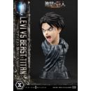 Attack on Titan Ultimate Premium Masterline Series Statue 1/4 Levi Versus Beast Titan 73 cm