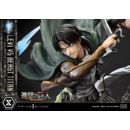 Attack on Titan Ultimate Premium Masterline Series Statue 1/4 Levi Versus Beast Titan 73 cm