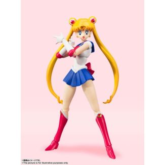 Sailor Moon Figura S.H. Figuarts Sailor Moon Animation Color Edition 14 cm