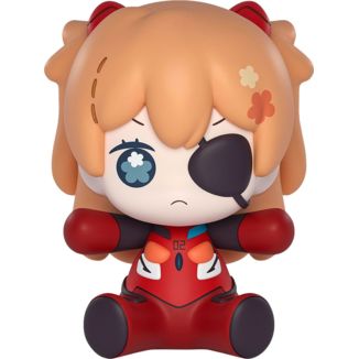 Figura Asuka Shikinami Langley: Plugsuit Eye Patch Neon Genesis Evangelion: Rebuild of Evangelion Chibi Huggy Good Smile