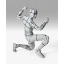 S.H.Figuarts Action Figure Body-Kun Sports Edition Wire Frame (Gray Color Ver.) 15 cm 