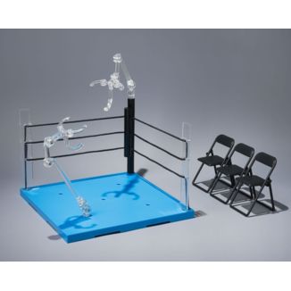 Tamashii Stage Action Figure Accessory Act Ring Corner & Folding Chair Set Neutral Ver.