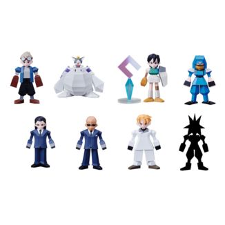 Pack 8 Mini Figuras Polígonos Final Fantasy VII Vol 2