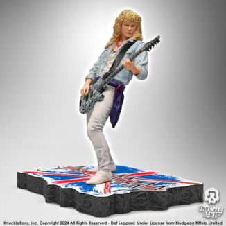 Def Leppard Rock Iconz Statue Rick Savage 24 cm