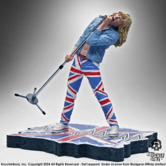 Def Leppard Estatua Rock Iconz Joe Elliott 24 cm