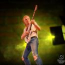 Def Leppard Estatua Rock Iconz Phil Collen 24 cm