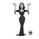 Vampira Toony Terrors Action Figure Vampira Silver Screen Edition 15 cm    