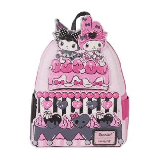 Mochila Tarta Kuromi y My Melody Sanrio Loungefly