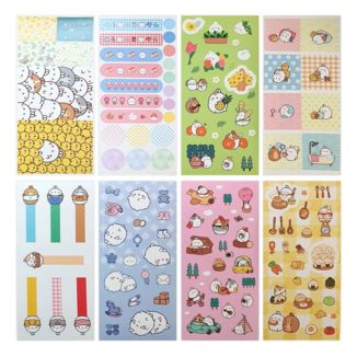 Set Pegatinas Happy Days Molang Sakami Merchandise