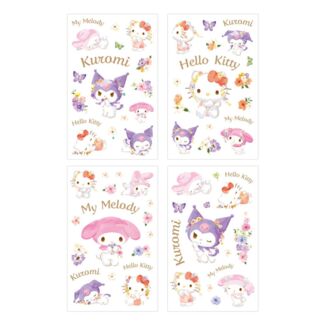 Pastel Friends Stickers Set Sanrio Sakami Merchandise