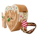 Gingerbread Heart Angel and Stitch Lilo & Stitch Disney Loungefly Bag