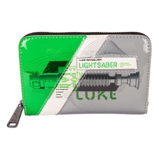 Luke Skywalker Lightsaber Cardholder Wallet Star Wars Loungefly