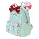 Disney by Loungefly Backpack Mini Minnie Holiday Peppermint Ornaments