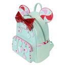 Disney by Loungefly Backpack Mini Minnie Holiday Peppermint Ornaments