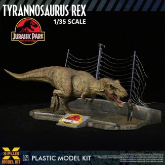 Jurassic Park Plastic Model Kit 1/35 Tyrannosaurus Rex 42 cm