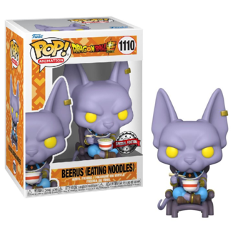 Funko Beerus Eating Noodles Dragon Ball Super POP! Animation 1110 Special Edition