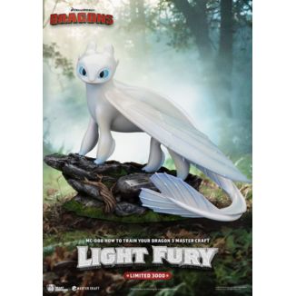 How To Train Your Dragon 3 Master Craft Statue Light Fury 29 cm