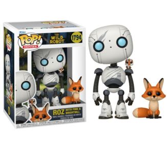 Roz, Fink & Brightbill The Wild Robot Dreamworks Funko POP! Movies 1794
