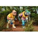 Teenage Mutant Ninja Turtles (Cartoon 1980) Action Figure 2 Pack Vacation Bebop and Rocksteady 18 cm  