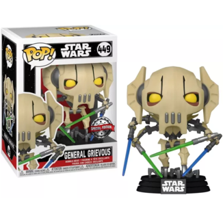 General Grievous 4 Lightsabers Star Wars Funko POP! 449 Special Edition