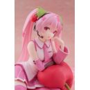 Hatsune Miku PVC Statue Desktop Cute Figure Sakura Miku Cherry Cushion Ver. 13 cm     