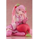 Hatsune Miku PVC Statue Desktop Cute Figure Sakura Miku Cherry Cushion Ver. 13 cm     