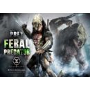 Prey (Movie) Estatua Museum Masterline Series 1/3 Feral Predator Deluxe Bonus Version 89 cm 