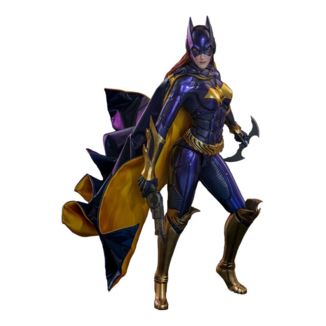 Batman Arkham Knight Videogame Masterpiece Action Figure 1/6 Batgirl (Purple and Gold Version) Exclusive 30 cm