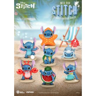 Lilo & Stitch Mini Egg Attack Figures 10 cm Stitch summer dress up Series Assortment (6)