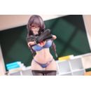 Original Character PVC 1/6 Gap Glasses Girl Who Doesn't Want To Take Physical Education Class 28 cm  