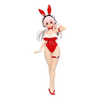 Super Sonico BiCute Bunnies PVC Statue Red Color Ver. 30 cm