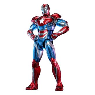 Marvel Figura Diecast Comic Masterpiece 1/6 Iron Patriot Hot Toys Exclusive 32 cm