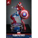 Marvel Comic Diecast Masterpiece Action Figure 1/6 Iron Patriot Hot Toys Exclusive 32 cm