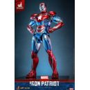 Marvel Comic Diecast Masterpiece Action Figure 1/6 Iron Patriot Hot Toys Exclusive 32 cm