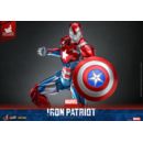 Marvel Comic Diecast Masterpiece Action Figure 1/6 Iron Patriot Hot Toys Exclusive 32 cm