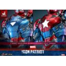 Marvel Comic Diecast Masterpiece Action Figure 1/6 Iron Patriot Hot Toys Exclusive 32 cm