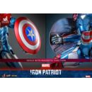 Marvel Comic Diecast Masterpiece Action Figure 1/6 Iron Patriot Hot Toys Exclusive 32 cm