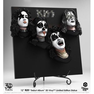 Kiss Estatua 3D Vinyl Debut Album 30 cm