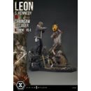 Resident Evil 4 Ultimate Premium Masterline Series Statue 1/4 Leon S. Kennedy vs. Chainsaw Villager 76 cm               