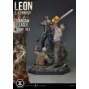 Resident Evil 4 Ultimate Premium Masterline Series Statue 1/4 Leon S. Kennedy vs. Chainsaw Villager 76 cm               