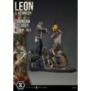 Resident Evil 4 Ultimate Premium Masterline Series Statue 1/4 Leon S. Kennedy vs. Chainsaw Villager 76 cm               